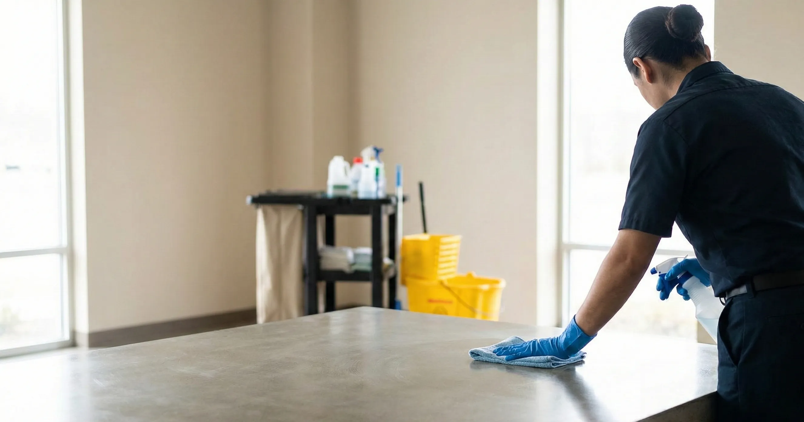 Professional interior and commercial cleaning