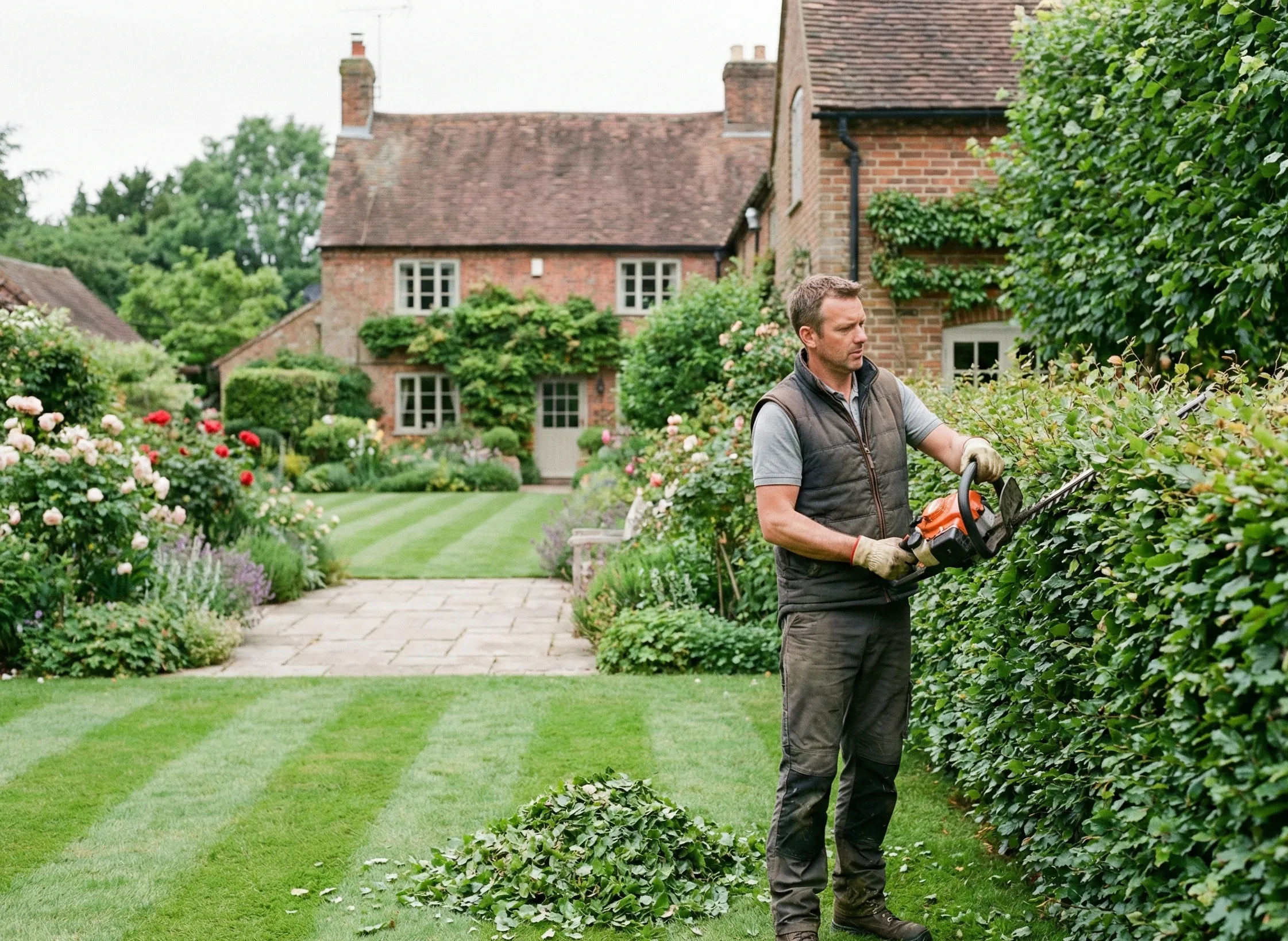 Professional gardening and grounds maintenance