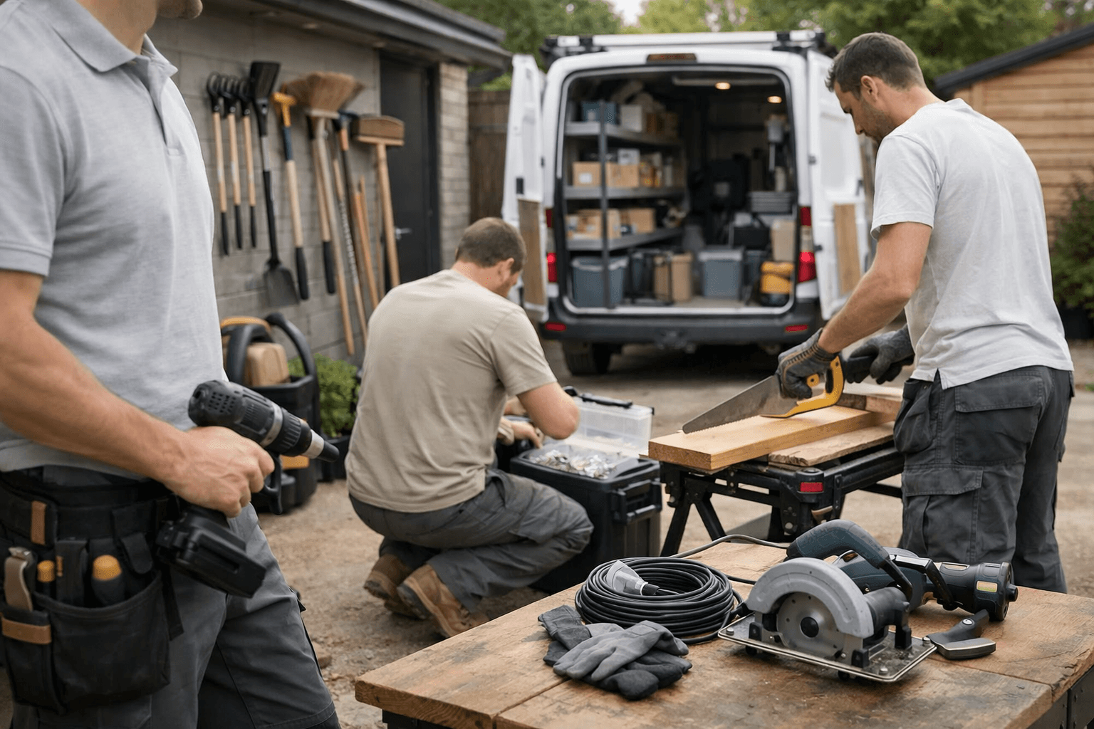 RTP maintenance team at work
